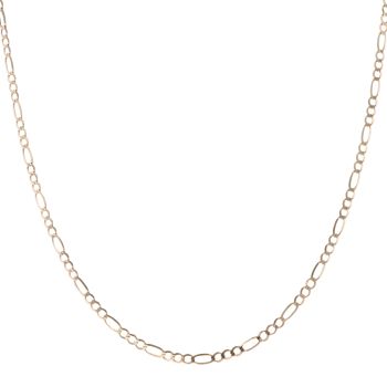 9ct Yellow Gold Figaro Chain 18"
