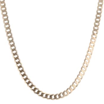9ct Yellow Gold Curb Chain 20"