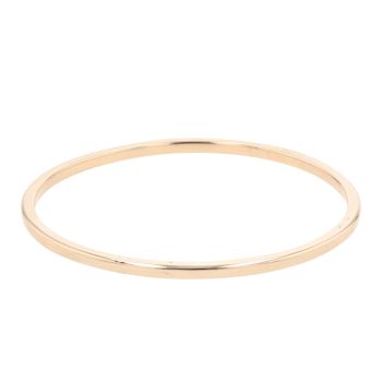 9ct Yellow Gold Plain Bangle