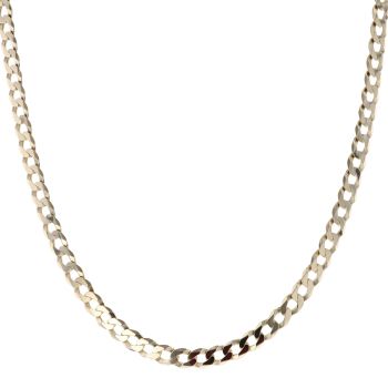 9ct Yellow Gold Curb Chain 22"