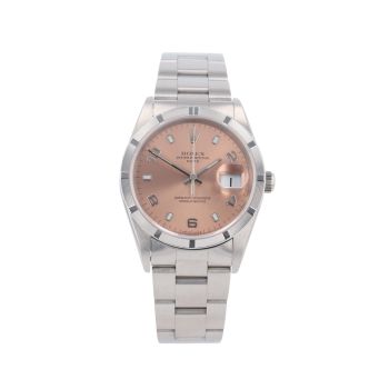 Rolex Oyster Perpetual Date Pre Owned Watch Ref 15210