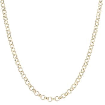 9ct Yellow Gold Belcher Chain 22"