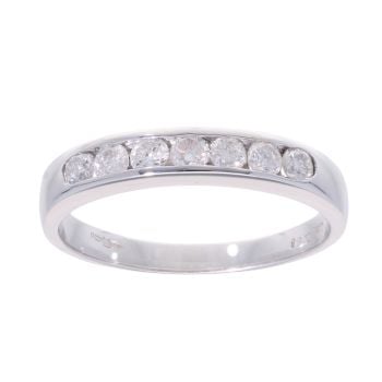 18ct White Gold 0.33ct Diamond Eternity Ring