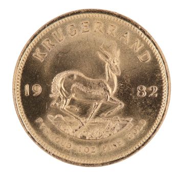1982 1oz South Africa Krugerrand Coin