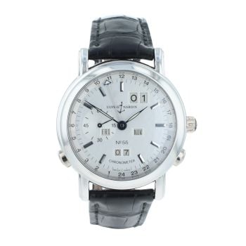 Ulysee Nardin GMT Perpetual Pre Owned Watch Ref 329-80