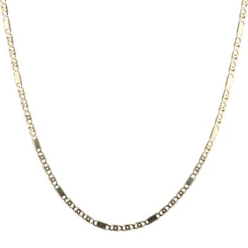 18ct Yellow Gold Infinity Fancy Chain 24"