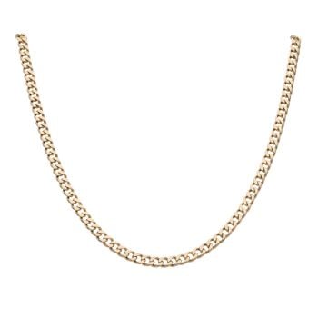 9ct Yellow Gold Curb Chain 20"