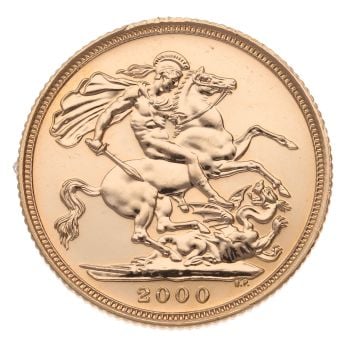 2000 Elizabeth II Full Sovereign Coin
