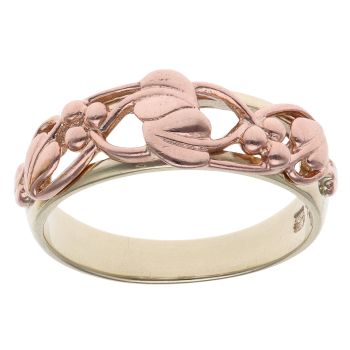 9ct Yellow and Rose Gold Tree Of Life Clogau Ring