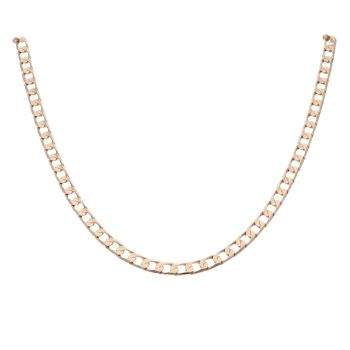9ct Yellow Gold Curb Chain 18"