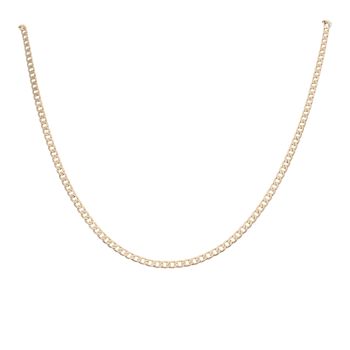 9ct Yellow Gold Curb Chain 22"