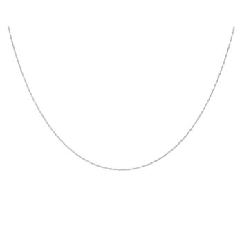 Silver Prince Of Wales Chain 16" By Icesia