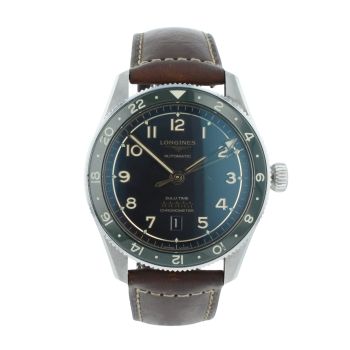 Longines Spirit Zulu Time Pre Owned Watch Ref L3.812.4