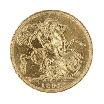 1899 Victoria Full Sovereign Coin