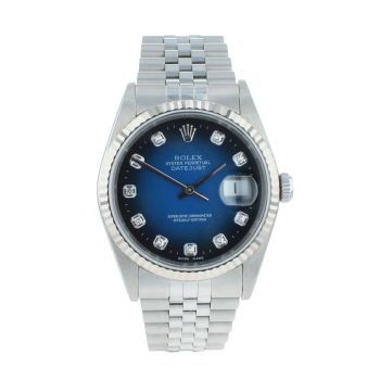 Rolex Datejust Pre Owned Watch Ref 16234