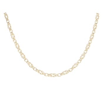 9ct Yellow Gold Fancy Chain 18"