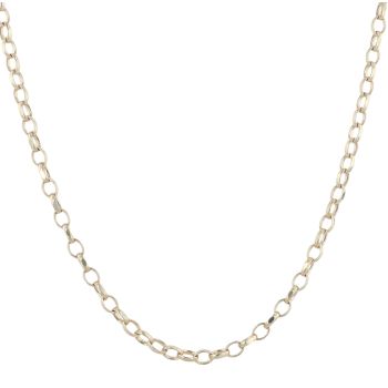 9ct Yellow Gold Belcher Chain 22"