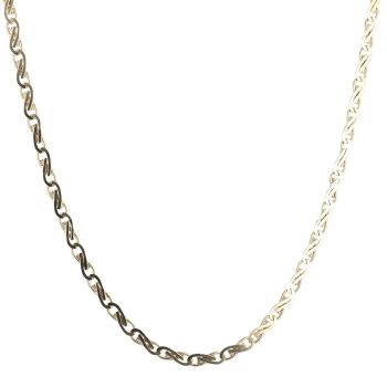 9ct Yellow Gold Fancy Chain 18"