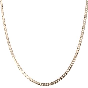 9ct Yellow Gold Curb Chain 20"