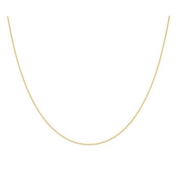 22ct Yellow Gold Box Chain 20"