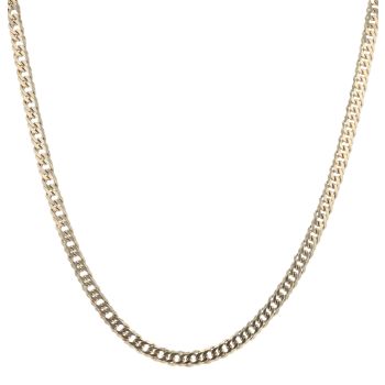 9ct Yellow Gold Curb Chain 20"