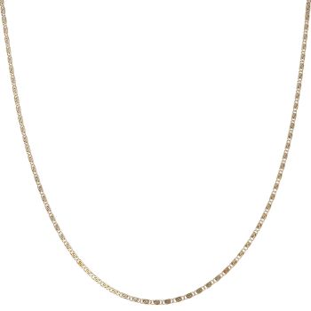 14ct Yellow Gold Snail Chain 24"