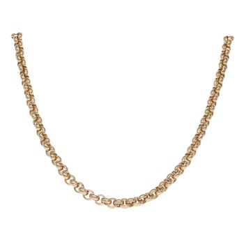 9ct Yellow Gold Belcher Chain 24"