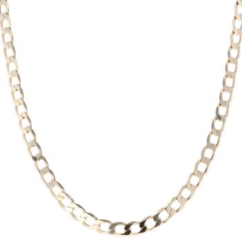 9ct Yellow Gold Curb Chain 24"