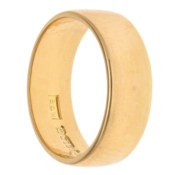 18ct Yellow Gold Wedding Band 5.8mm