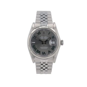 Rolex Custom Datejust Pre Owned Watch Ref 16014