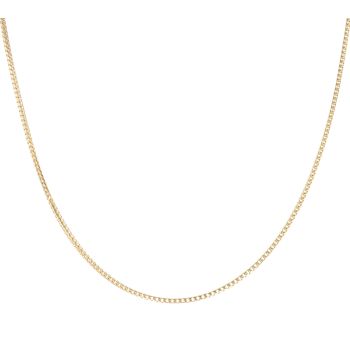18ct Yellow Gold Foxtail Chain 18"