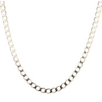 9ct Yellow Gold Curb Chain 20"