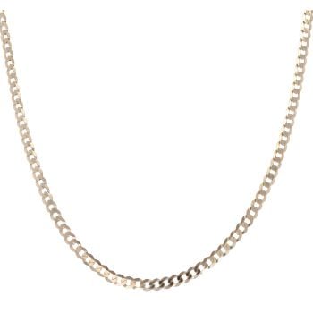 9ct Yellow Gold Curb Chain 16"