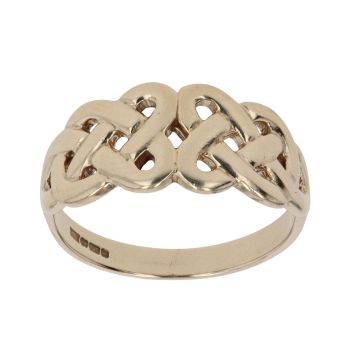 9ct Yellow Gold Celtic Fancy Ring