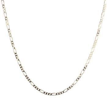 9ct Yellow Gold Figaro Chain 30"