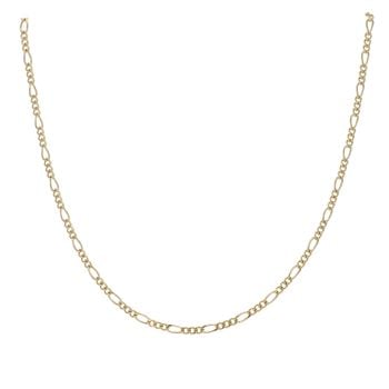 18ct Yellow Gold Figaro Chain 20"