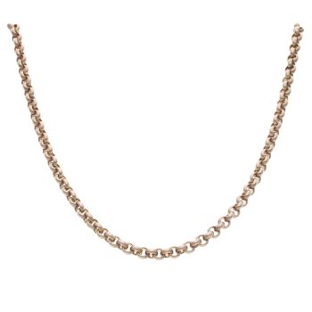 9ct Yellow Gold Belcher Chain 18"