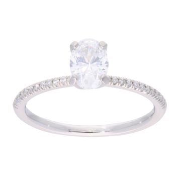 Platinum 1.00ct Diamond Solitaire Ring