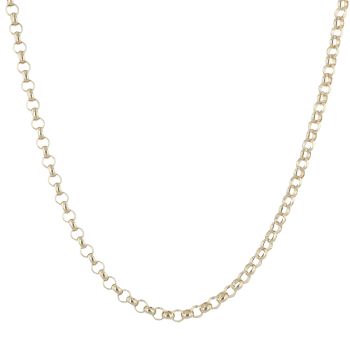 9ct Yellow Gold Belcher Chain 24"