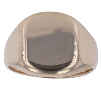 9ct Yellow Gold Square Signet Ring