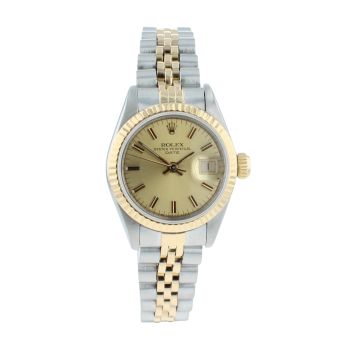 Rolex Custom Datejust Pre Owned Watch Ref 69173