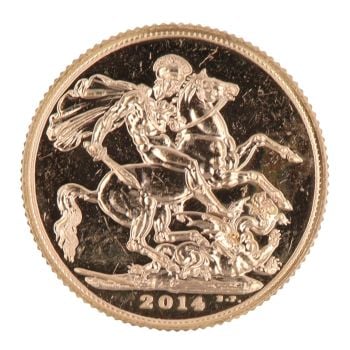 2014 Elizabeth II Full Sovereign Coin