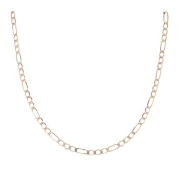 9ct Yellow Gold Figaro Chain 20"