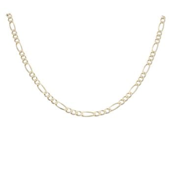 9ct Yellow Gold Figaro Chain 20"