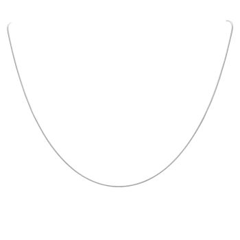 Silver Snake Chain 16" By Icesia