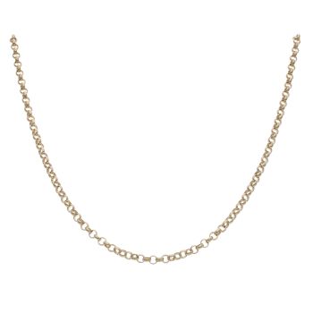9ct Yellow Gold Belcher Chain 22"