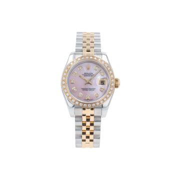 Rolex Custom Datejust Pre Owned Watch Ref 179173