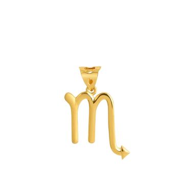 22ct Yellow Gold Scorpio Pendant