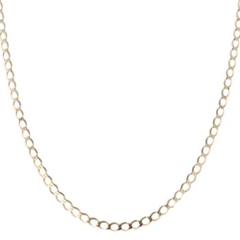 9ct Yellow Gold Curb Chain 24"