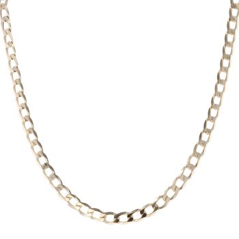 9ct Yellow Gold Curb Chain 20"